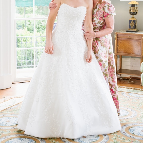 Anne Barge Confetti Wedding Dress Size 12 - Picture 1 of 11